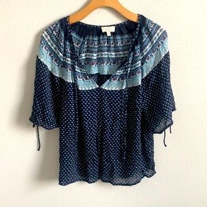 Lucky brand blouse Medium